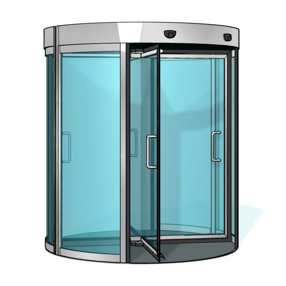 Автоматическая револьверная дверь